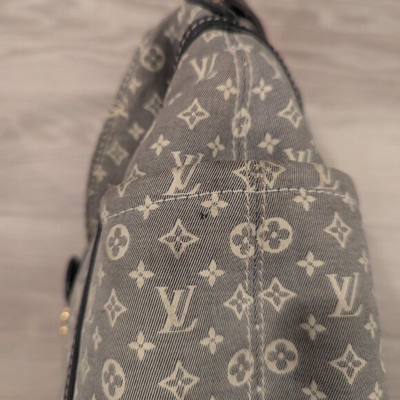 Louis Vuitton Idylle Romance Large Hobo Shoulder Bag Blue Monogram Canvas - Picture 6 of 14